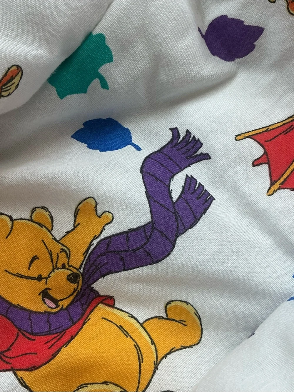 Vintage Disney Winnie the Pooh tigger reversible comforter 60 x 80